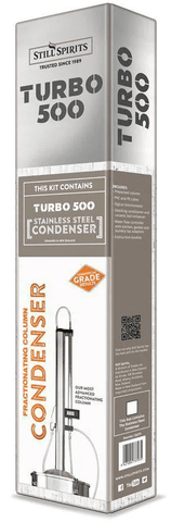 Still Spirits Turbo 500 (T500) Stainless Steel Water Distilling Condenser - Grain To Glass Inc