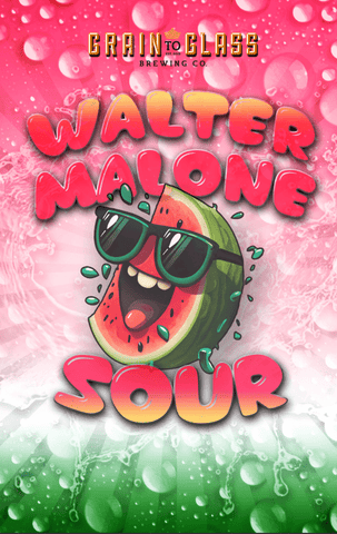 Walter Malone Watermelon Sour Wheat Beer - Grain To Glass Extract Beer Kit - Grain To Glass Inc