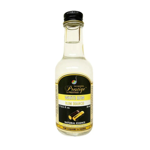 White Rum 50ml Spirit Essence Flavoring - Liquor Quik Prestige - Grain To Glass Inc