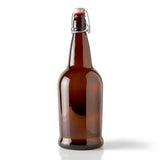 Beer Bottle Glass 1L - "Swing Top" Single - Grain To Glass Inc