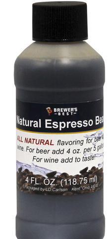 Natural Espresso Bean Flavoring 4OZ - Brewers Best - Grain To Glass Inc