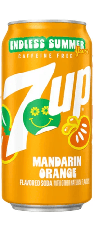 7UP Endless Summer Mandarin 355ml Can - Grain To Glass Inc