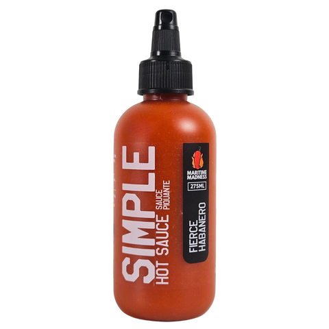 Maritime Madness - Fierce Habanero Simple Hot Sauce (275 mL