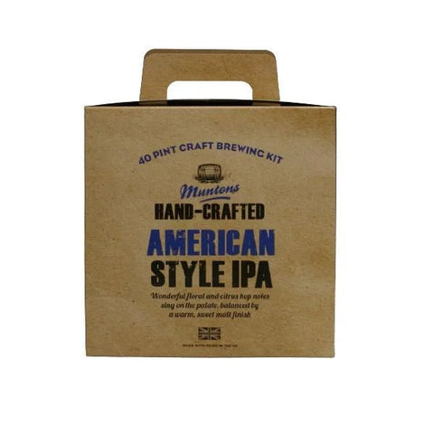 American IPA - Muntons Hand Crafted Beer Kit - Grain To Glass Inc