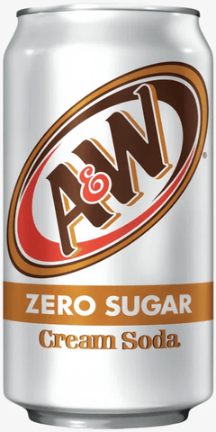 A&W Cream Soda Zero – 355mL Can - Grain To Glass Inc