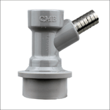 Ball Lock 3/8" Barbed Gas Disconnect - CM Becker - Grain To Glass Inc