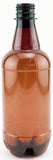 Beer Bottles PET plastic 500ml (Amber) - 24 Pack - Grain To Glass Inc