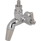 Beer Faucet - Nukatap With Flow Control (Stainless Steel) - Grain To Glass Inc