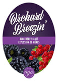 Blackberry Blast Orchard Breezin' 30 Pack Wine Labels - HJL Designs - Grain To Glass Inc