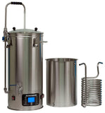 Brewzilla Gen 3.1.1 110V All - Grain Brewing System with Pump and Immersion Chiller - CSA Approved - Grain To Glass Inc