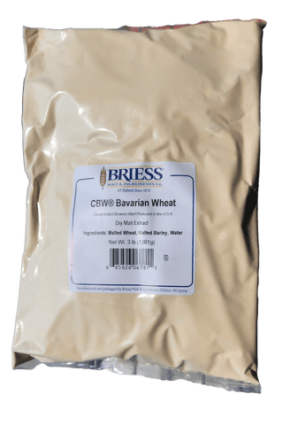 Briess Bavarian Wheat Dry Malt Extract (DME) 3lb - Grain To Glass Inc