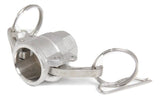 Camlock Type D - Female Camlock x 1/2" Female NPT - Grain To Glass Inc