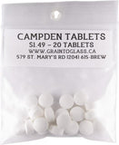Campden Tablet (20 tablets) - Grain To Glass Inc