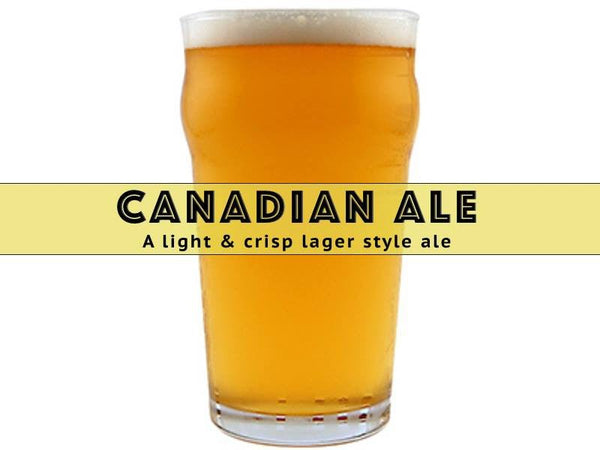 Canadian Ale - Grain To Glass Extract Beer Kit - Includes Local Canadi
