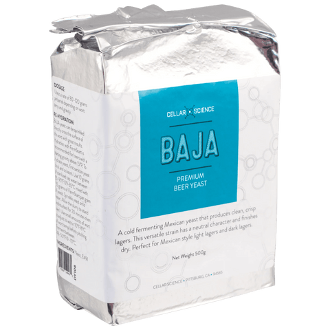 Cellar Science BAJA Dry Beer Yeast 500g Brick (Special Order) - Grain To Glass Inc