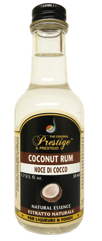Coconut Rum 50ml Spirit Essence Flavoring - Liquor Quik Prestige - Grain To Glass Inc