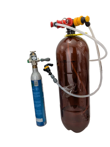 Complete 8 Liter Kegging Package - Great For Beer - Kombucha - Soda - Sparkling Wine + More - Grain To Glass Inc