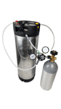 Complete Kegging Package 2 - Used Ball Lock Keg with CO2 tank / Regulator / Picnic Tap - Grain To Glass Inc