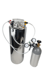 Complete Kegging Package 6 - New Mammoth 24.5 Liter Ball Lock Keg with CO2 tank / Regulator / Picnic Tap - Grain To Glass Inc