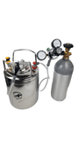 Complete Kegging Package 9 - New Mammoth 12 Liter Ball Lock Keg with CO2 tank / Regulator / Picnic Tap - Grain To Glass Inc