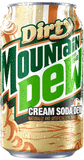 Dirty Mountain Dew Cream Soda - 355ml Can - Grain To Glass Inc
