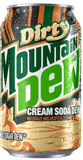 Dirty Mountain Dew Cream Soda Zero - 355ml Can - Grain To Glass Inc