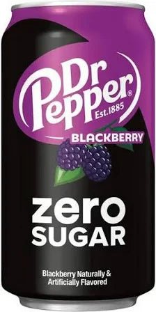Dr Pepper Blackberry ZERO 355ml Can - Grain To Glass Inc