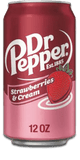 Dr Pepper Strawberries & Cream 355ml Can - Grain To Glass Inc
