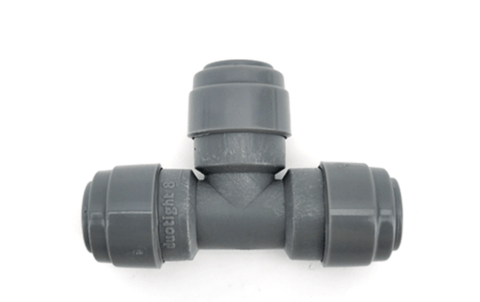 Duotight 8mm Push In Tee - Grain To Glass Inc