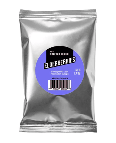Elderberries 50g - Grain To Glass Inc