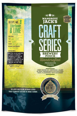 Elderflower Lime Cider Kit - Mangrove Jack's - Grain To Glass Inc