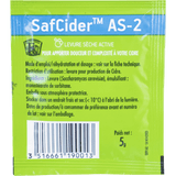 Fermentis Safcider AS - 2 Dry Cider Yeast - Sweet And Complex - Grain To Glass Inc