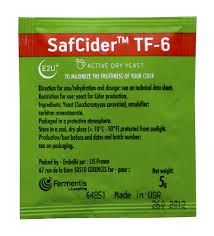 Fermentis SafCider TF - 6 Dry Cider Yeast - Fruity Ciders - Grain To Glass Inc
