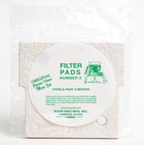Filter Pads 3 Mini Jet 3 Pack - Grain To Glass Inc