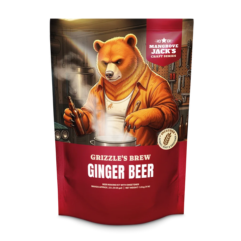 Grizzle’s Brew Ginger Beer Kit - Mangrove Jack's Craft Series