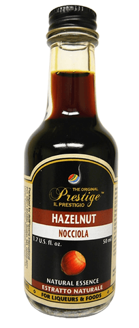 Hazelnut 50ml Spirit Essence Flavoring - Liquor Quik Prestige - Grain To Glass Inc