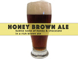 Honey Brown Ale - Grain To Glass Extract Beer Kit - Includes Manitoba Clover Honey - Grain To Glass Inc