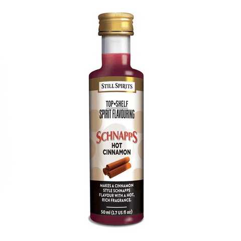 Hot Cinnamon Schnapps 50ml Spirit Essence Flavoring - Still Spirits Top Shelf - Grain To Glass Inc