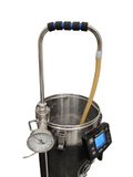 Inline Camlock Thermometer (Stainless Steel) - Compatible With Brewzilla Systems - Grain To Glass Inc
