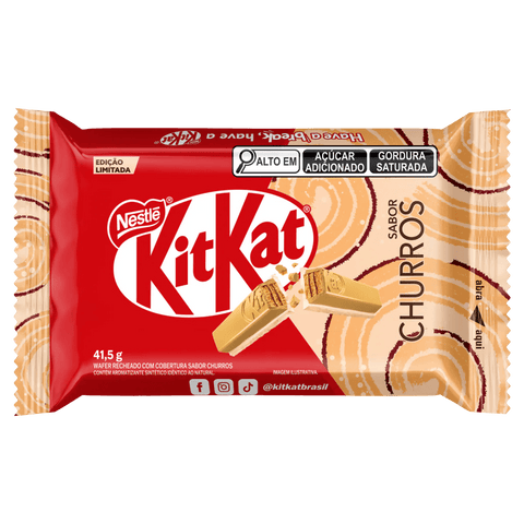 KitKat Brazil Churro Bar 41.5g - Grain To Glass Inc
