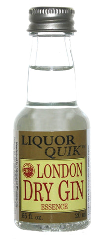 London Dry Gin 20ml Spirit Essence Flavoring - Liquor Quik - Grain To Glass Inc