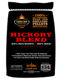 Lumber Jack Hickory Blend BBQ Pellets 20LB Bag - Grain To Glass Inc