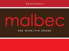 Malbec - Peel & Stick Wine Label - Grain To Glass Inc