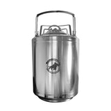 Mammoth 12 Liter Ball Lock Stainless Steel Keg - Brand New - Grain To Glass Inc
