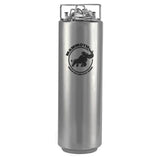 Mammoth 24.5 Liter Ball Lock Stainless Steel Keg - Brand New - Grain To Glass Inc
