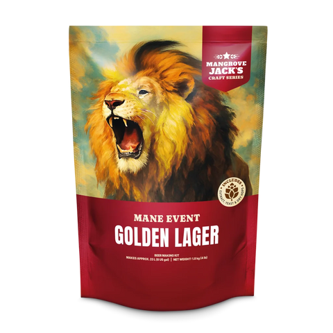 Mane Event Golden Lager Beer Kit - Mangrove-Jack's-Craft-Series