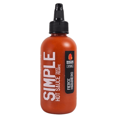Maritime Madness - Fierce Habanero Simple Hot Sauce (275 mL - Grain To Glass Inc
