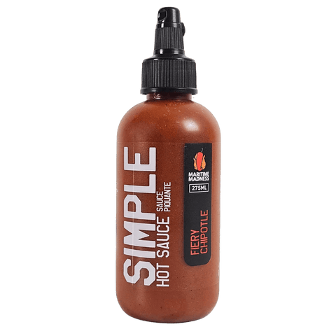 Maritime Madness - Fiery Chipotle Simple Hot Sauce (275 mL) - Grain To Glass Inc