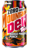 Mountain Dew Trolli Mango Pineapple Punch Zero 355ml Can - Grain To Glass Inc