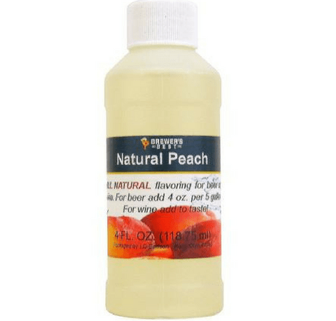Natural Peach Flavoring 4OZ - Brewers Best - Grain To Glass Inc
